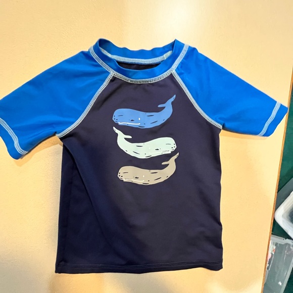 EUC Boys 2T swim bundle - 7 pieces - rash guards and swim trunks - Picture 2 of 8